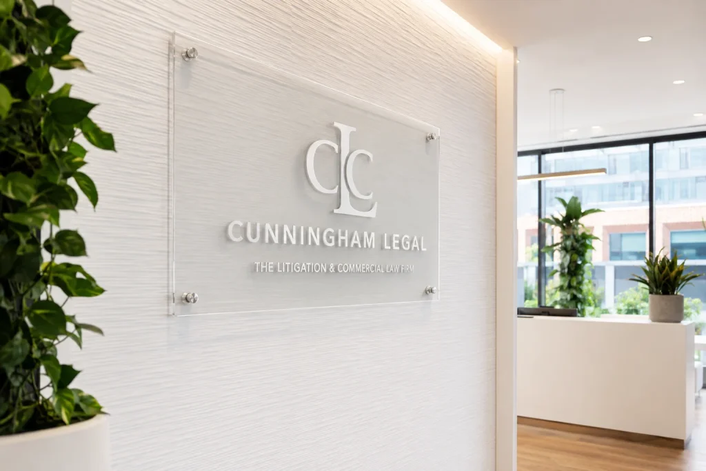 Acrylic Reception Signs
