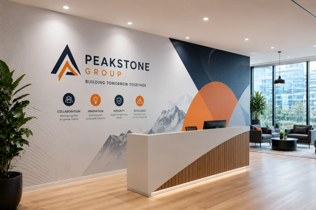 Vinyl Wall Graphics and Feature Walls