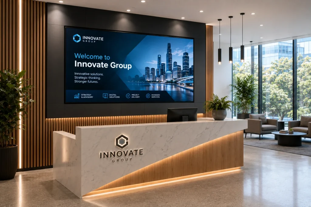 Digital Reception Displays