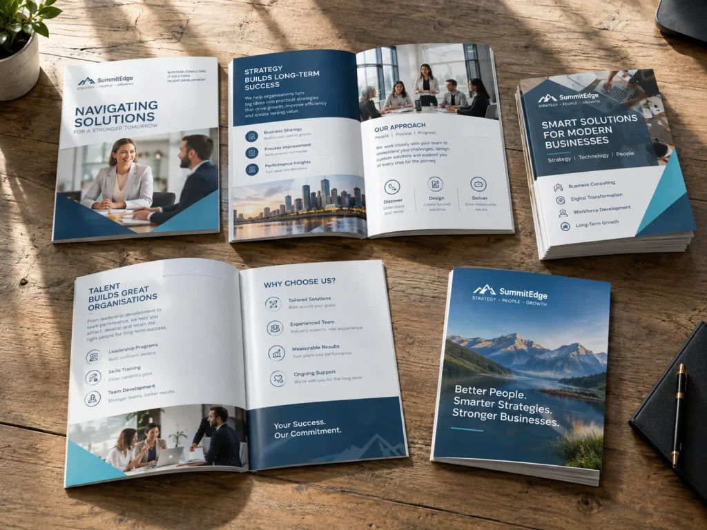 Design, Paper and Print Presenting Flyers, Leaflets and Brochures Professionally